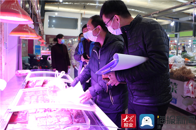 濱州市市場監督管理局來棣督導檢查，全力保障食用農產品零售安全